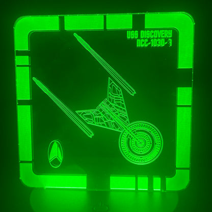 USS Discovery Refit - Plaque LED