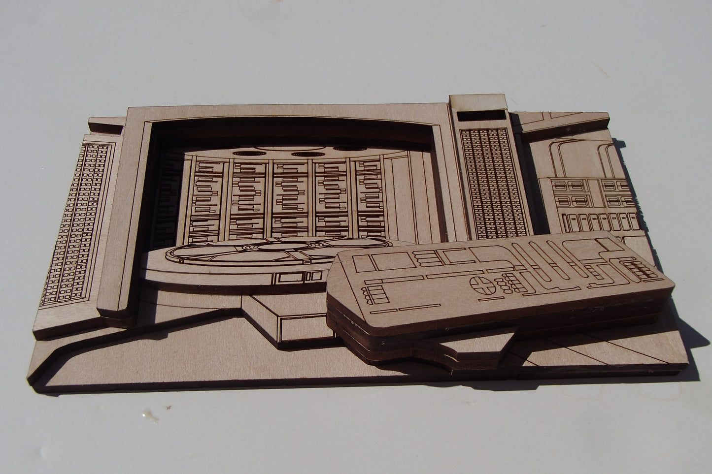 USS Enterprise NCC-1701-D - Transporter Rm