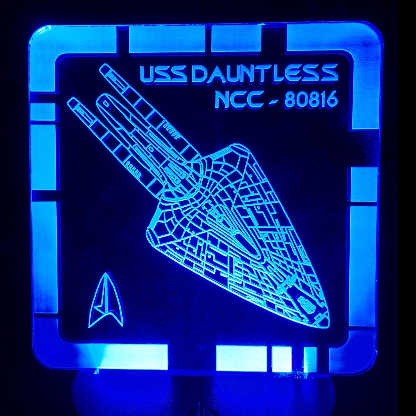 USS Dauntless (ST:Prodigy) - Plaque LED