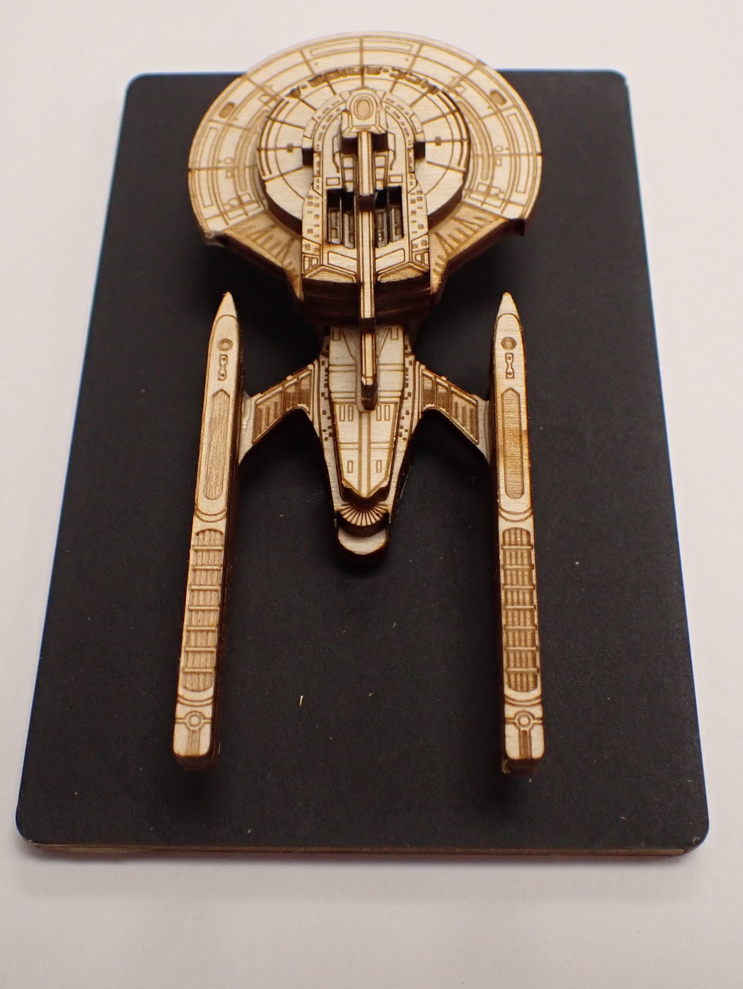 USS Titan-A - Wood Mini Plaque