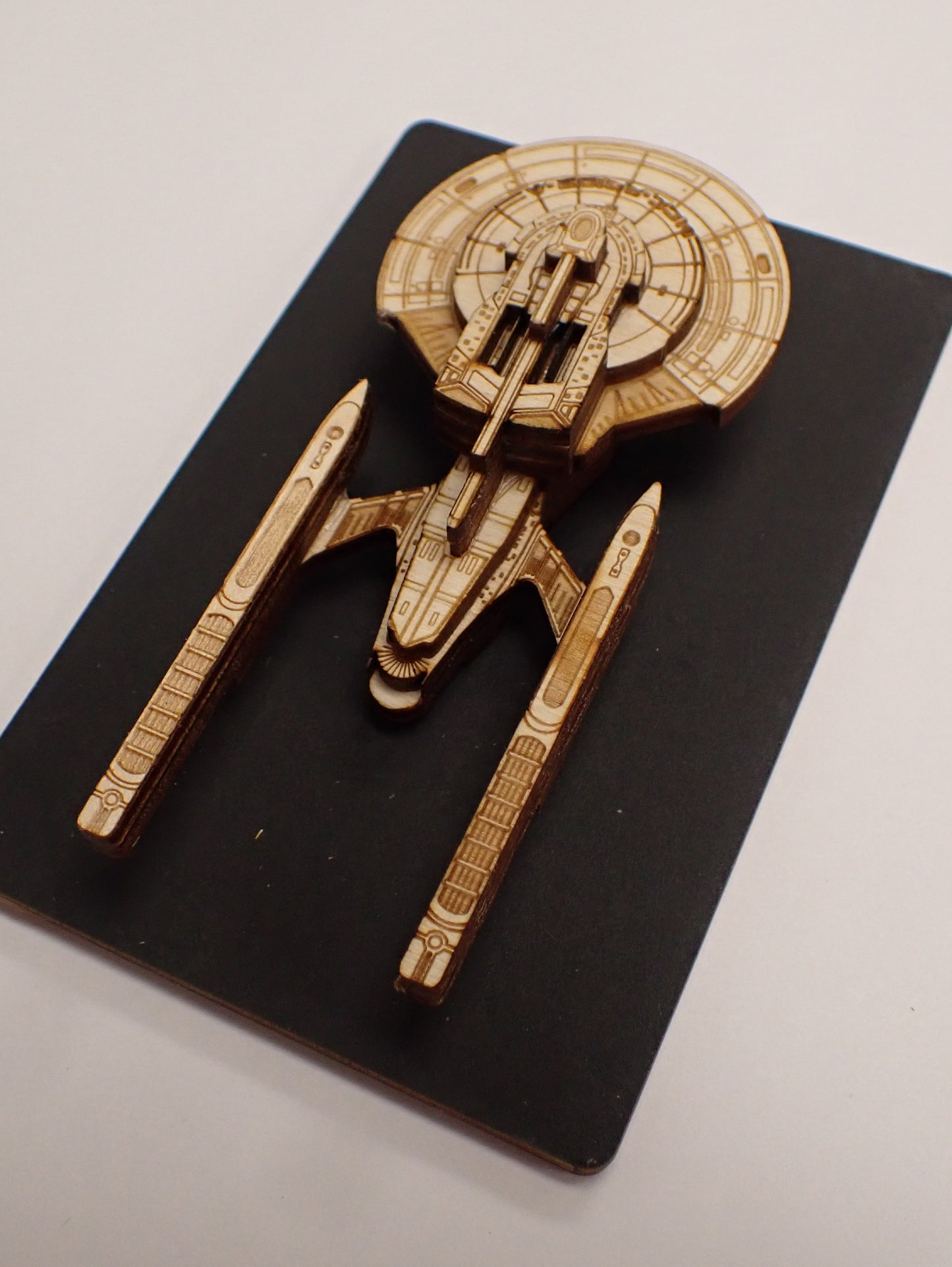 USS Titan-A - Wood Mini Plaque