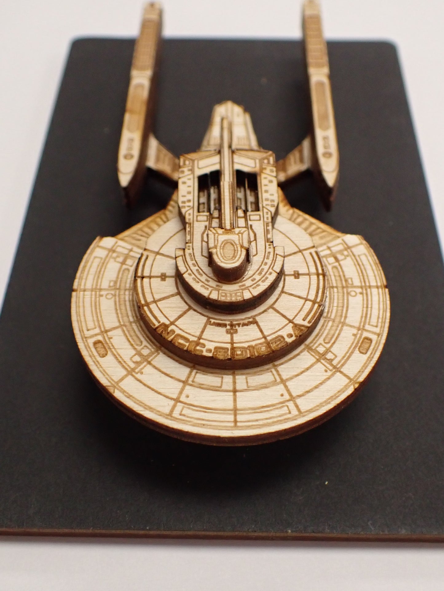 USS Titan-A - Wood Mini Plaque
