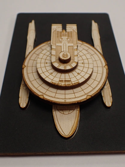 Curry Class - Wood Mini Plaque