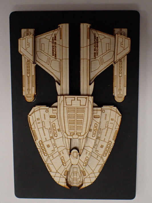 Norway Class - Wood Mini Plaque