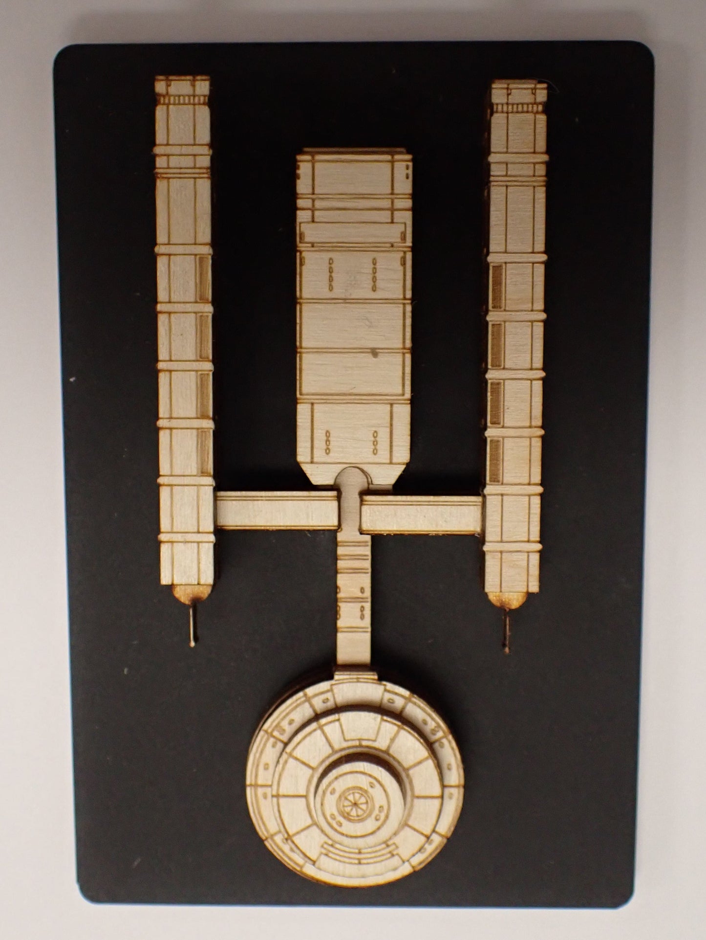 Daedalus Class - Wood Mini Plaque