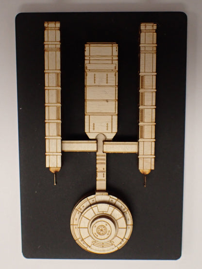 Daedalus Class - Wood Mini Plaque
