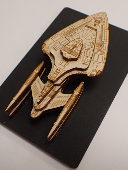 Prometheus Class - Wood Mini Plaque