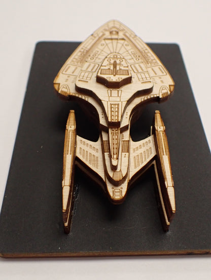 Prometheus Class - Wood Mini Plaque