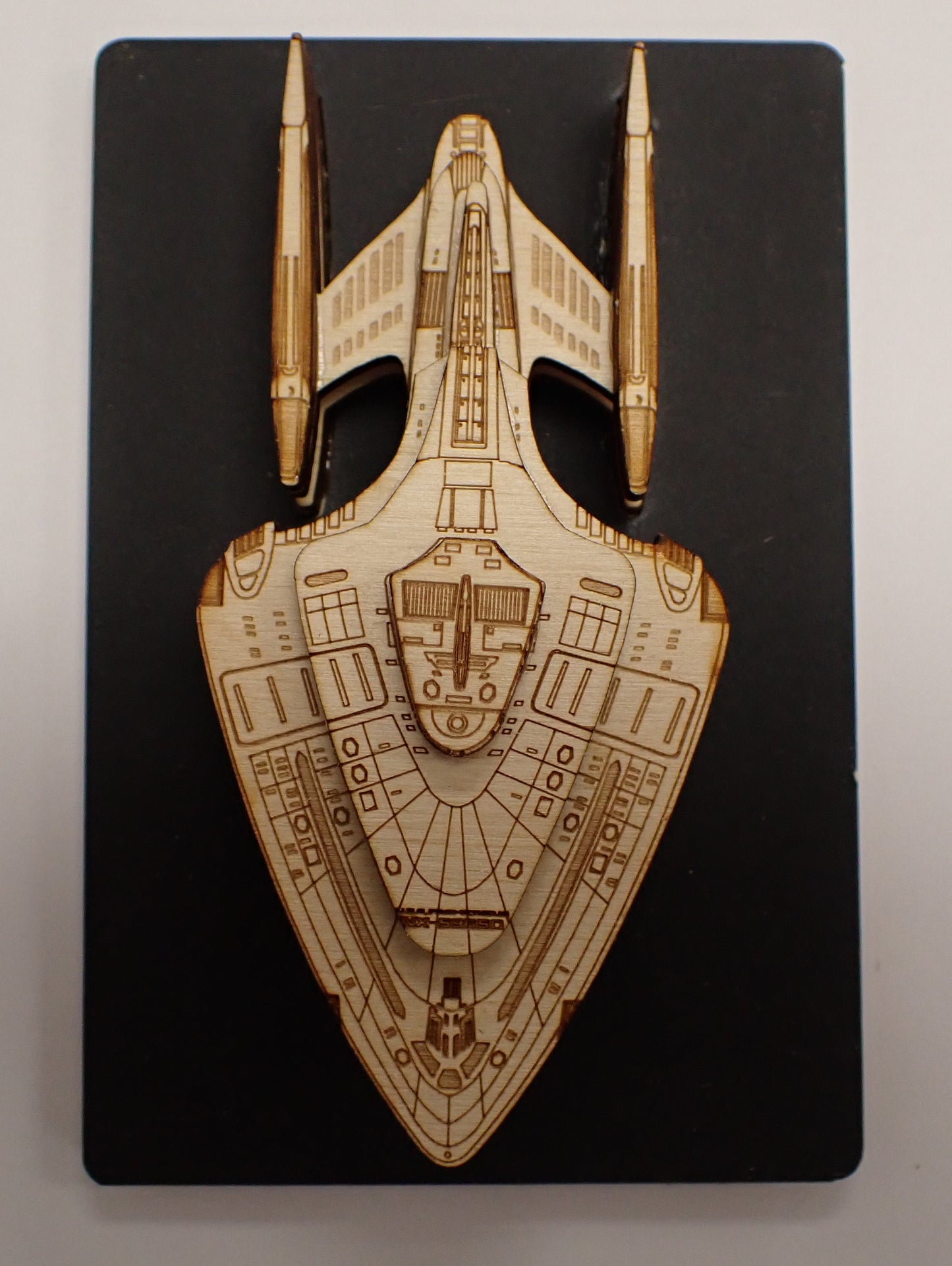 Prometheus Class - Wood Mini Plaque