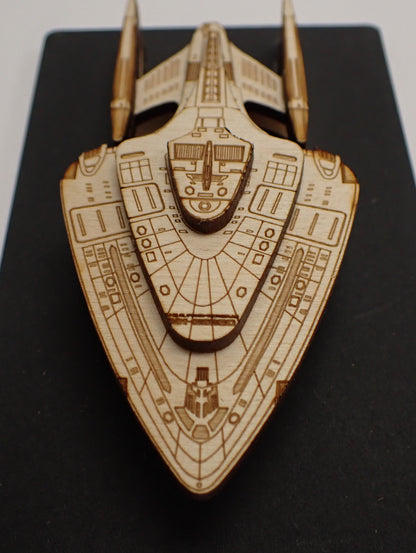 Prometheus Class - Wood Mini Plaque