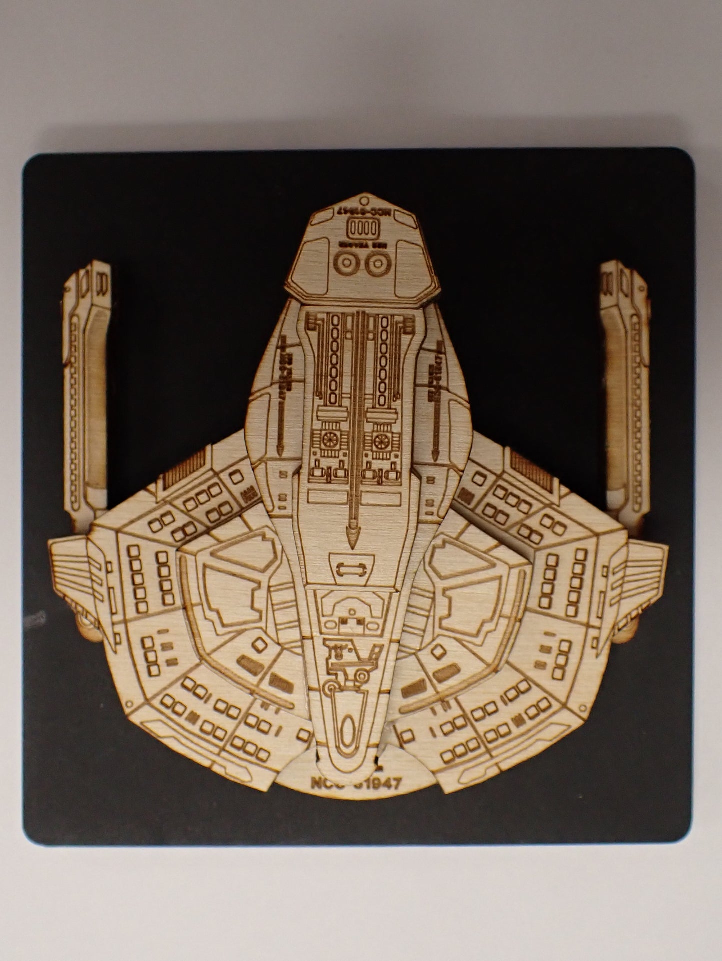 Sabre Class - Wood Mini Plaque