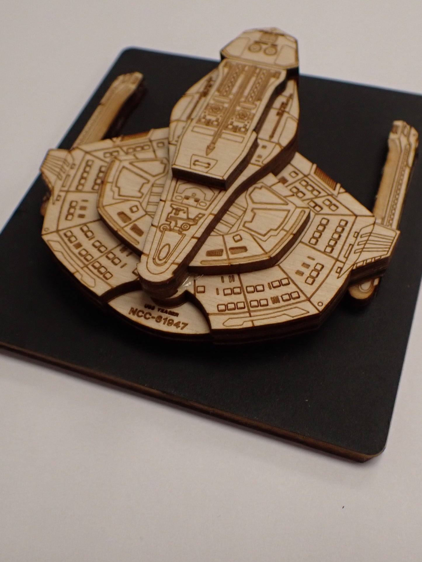 Sabre Class - Wood Mini Plaque