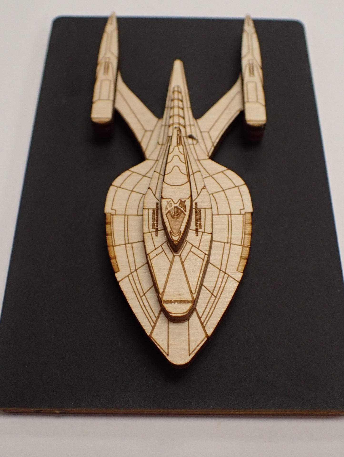 USS Protostar - Wood Mini Plaque