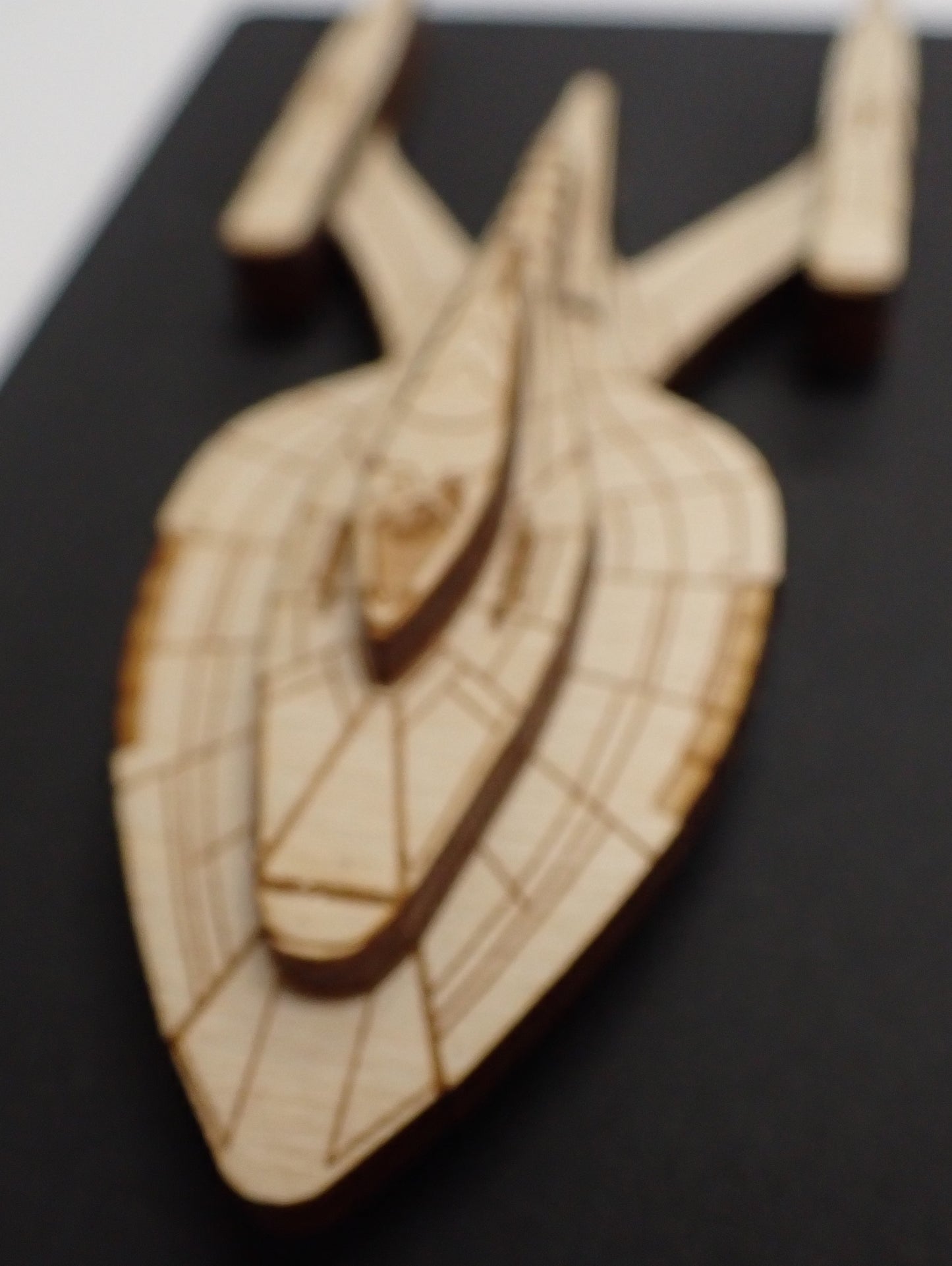 USS Protostar - Wood Mini Plaque