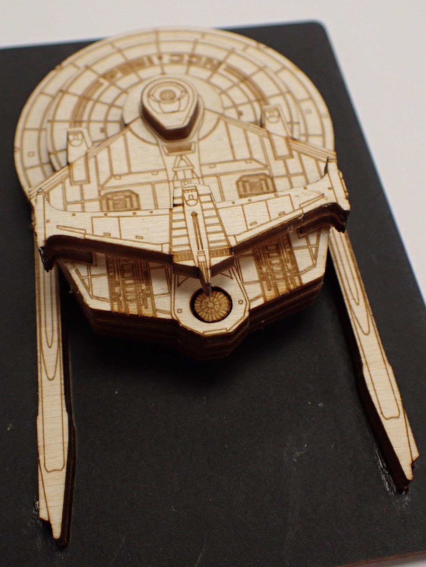 Miranda Class - Wood Mini Plaque