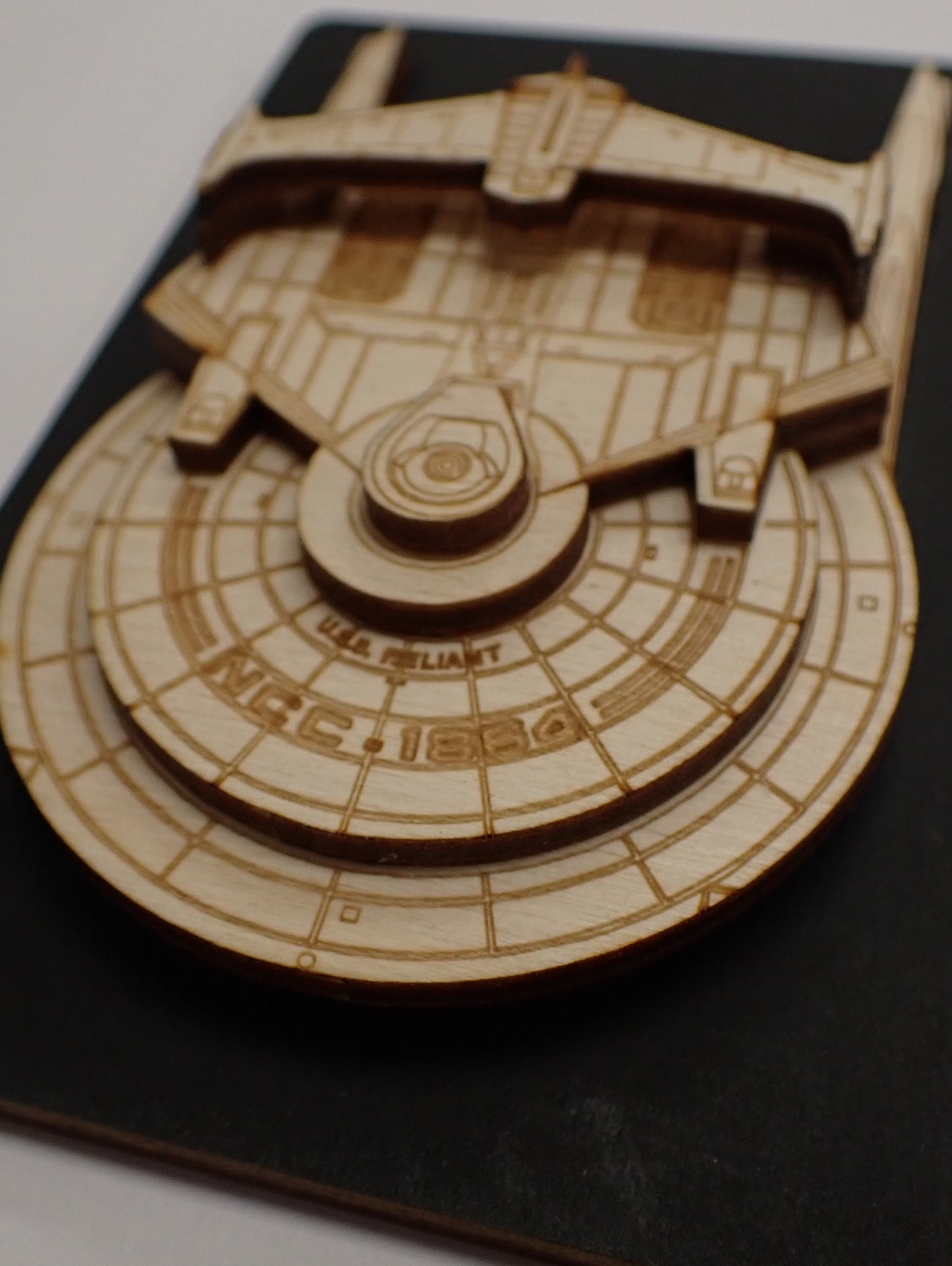 Miranda Class - Wood Mini Plaque