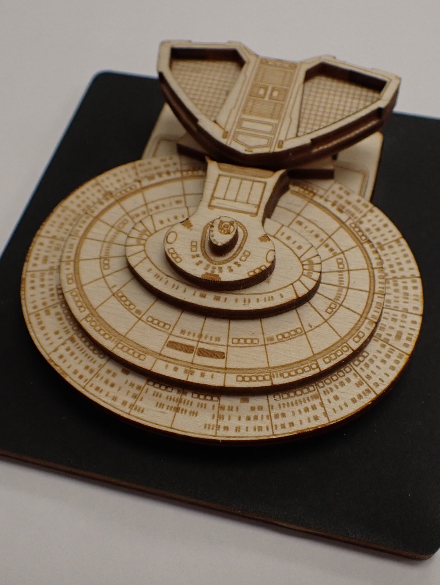 Nedbula Class - Wood Mini Plaque