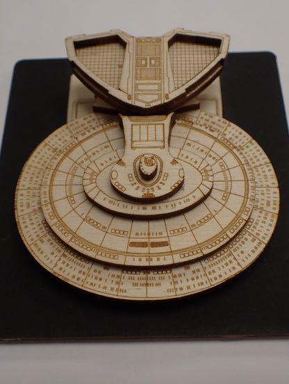 Nedbula Class - Wood Mini Plaque