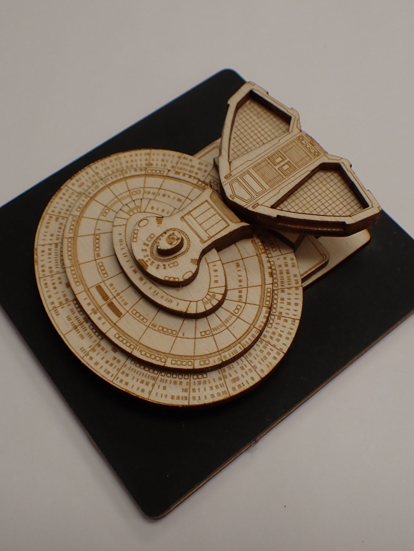 Nedbula Class - Wood Mini Plaque