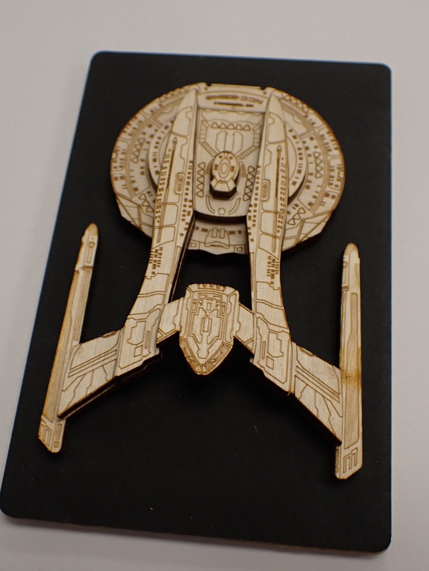 Akira Class - Wood Mini Plaque