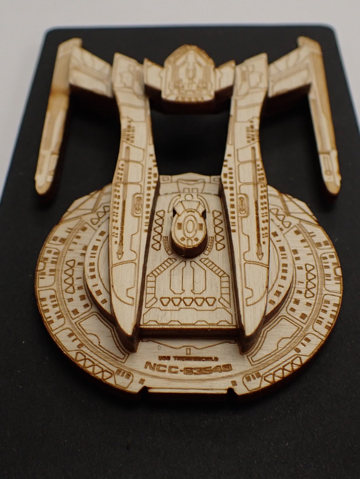 Akira Class - Wood Mini Plaque