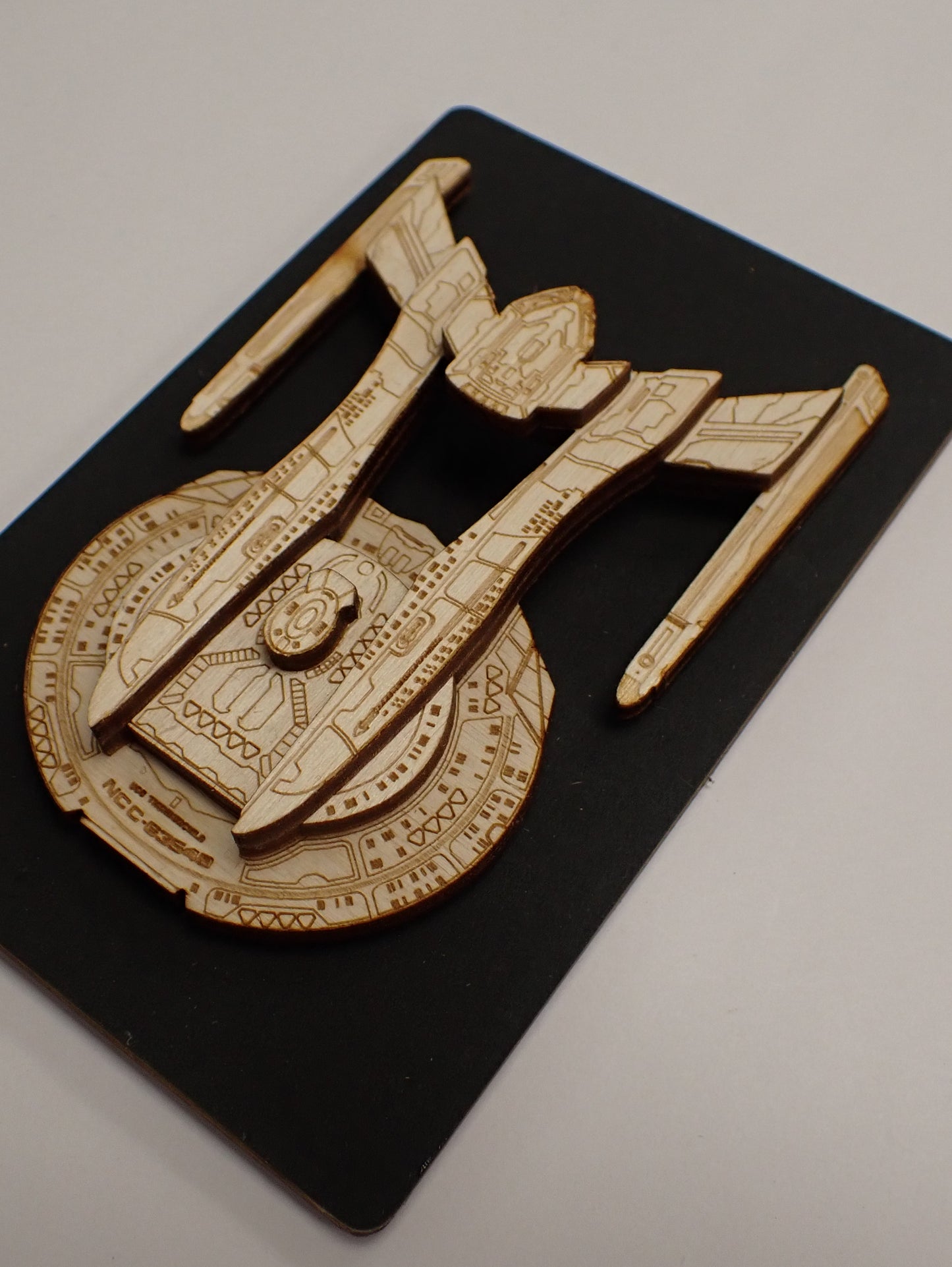 Akira Class - Wood Mini Plaque