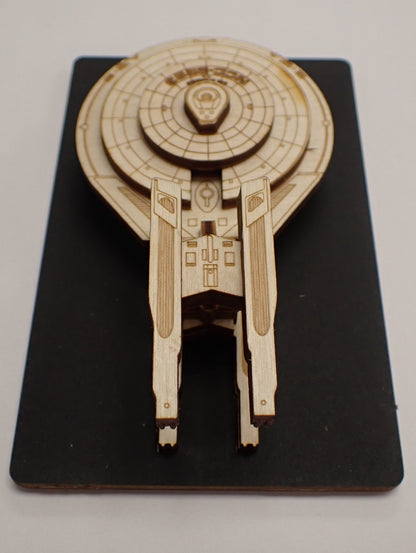 Constellation Class - Wood Mini Plaque