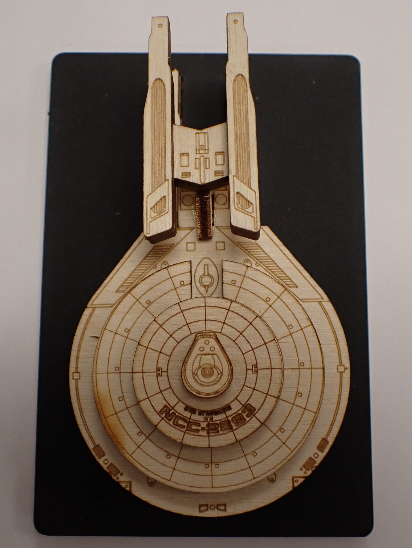 Constellation Class - Wood Mini Plaque
