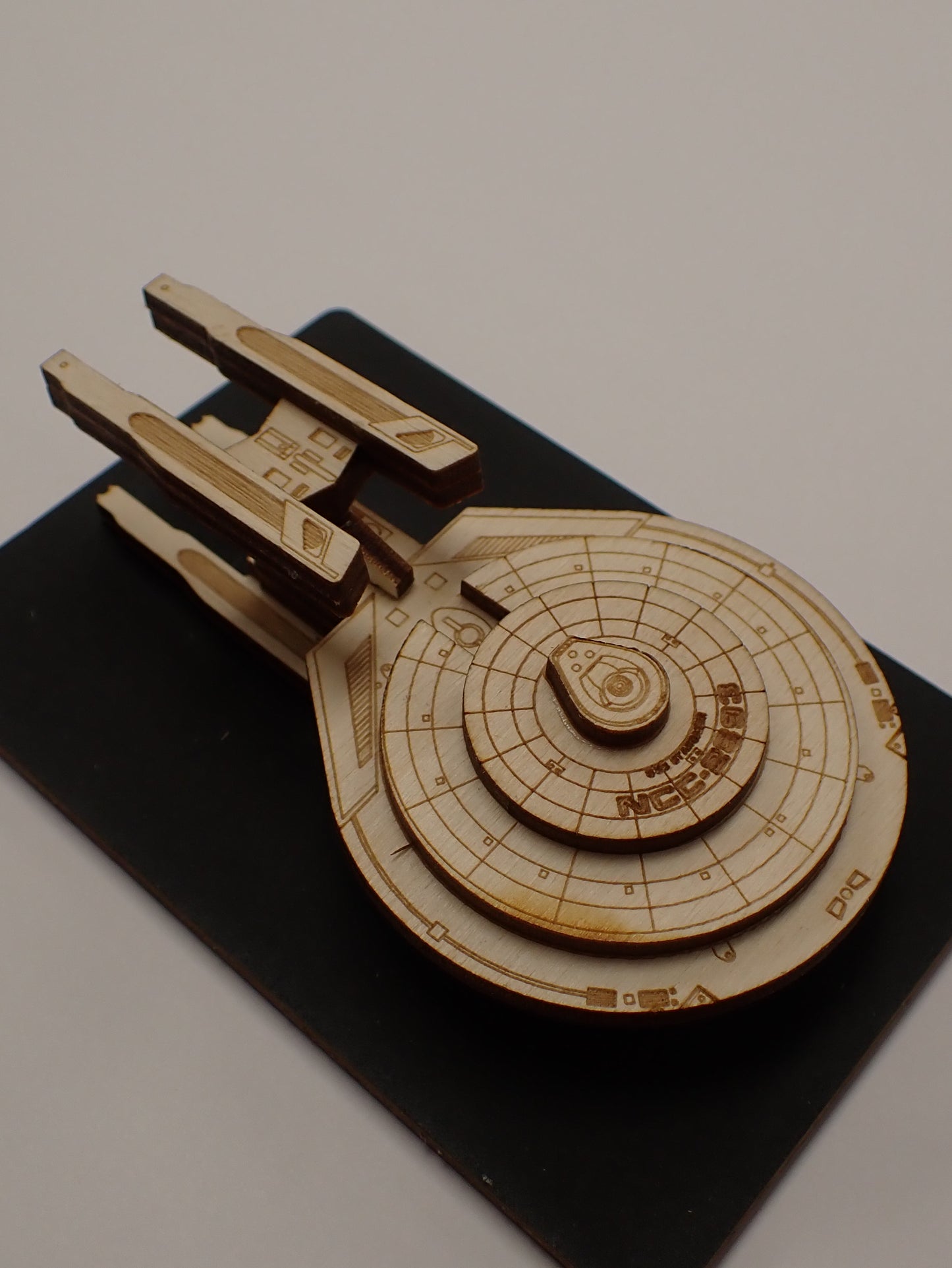 Constellation Class - Wood Mini Plaque