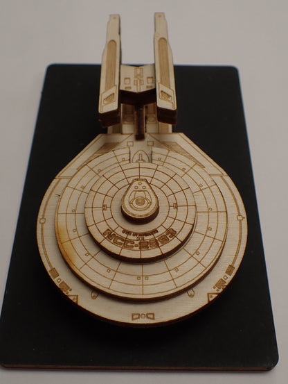 Constellation Class - Wood Mini Plaque