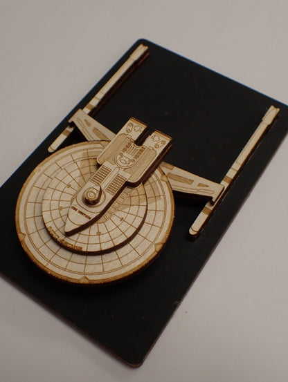 Centaur Class - Wood Mini Plaque