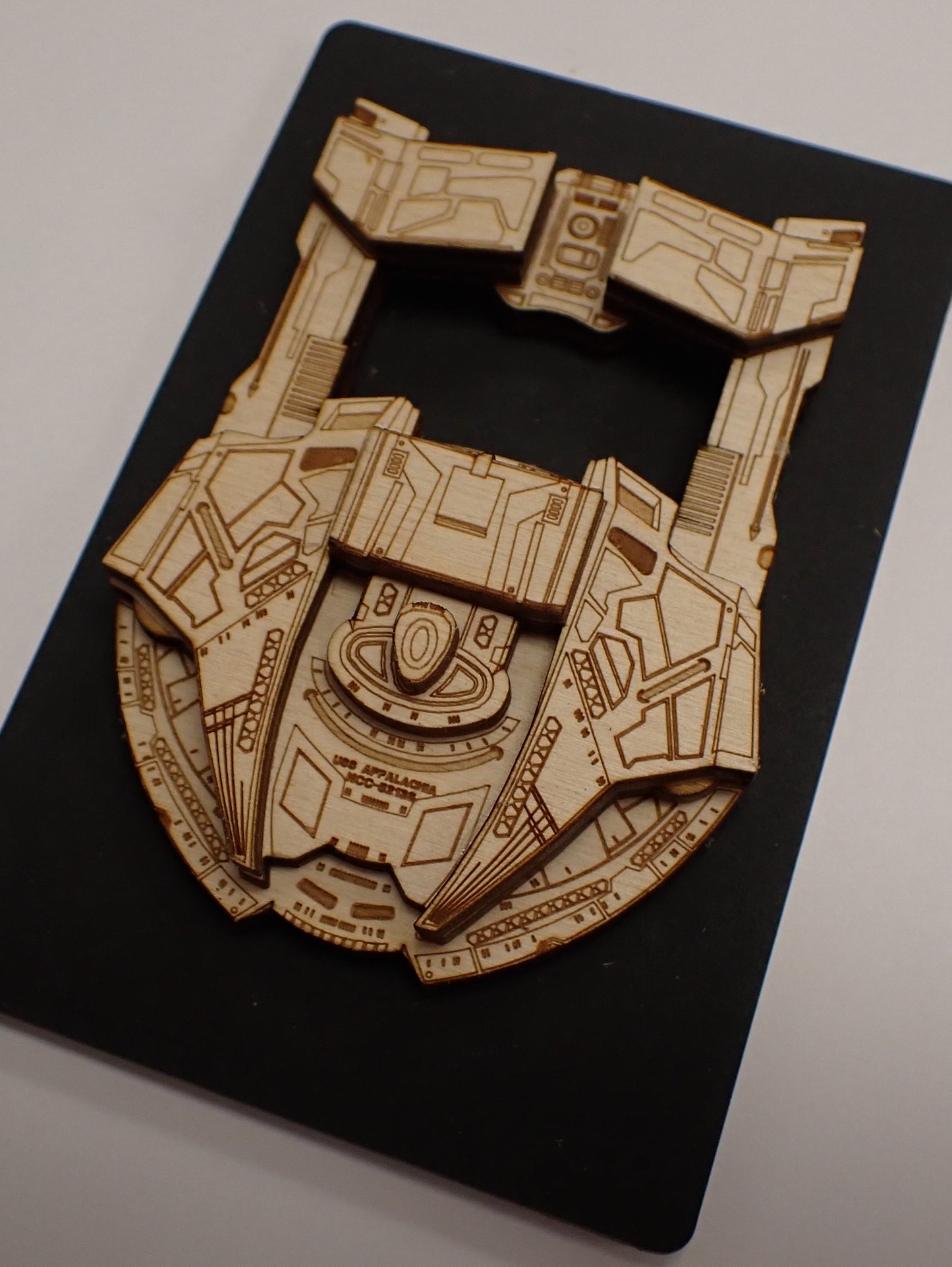 Steamrunner Class - Wood Mini Plaque