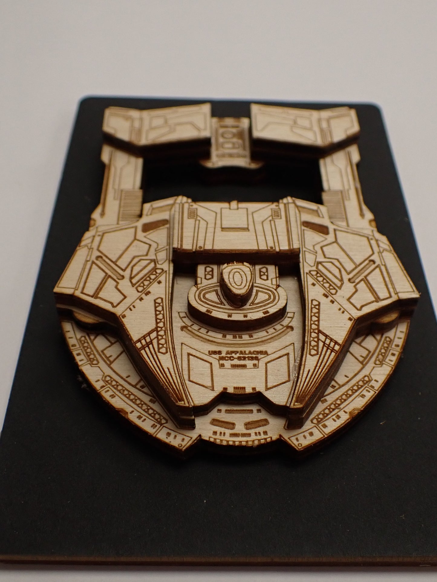 Steamrunner Class - Wood Mini Plaque
