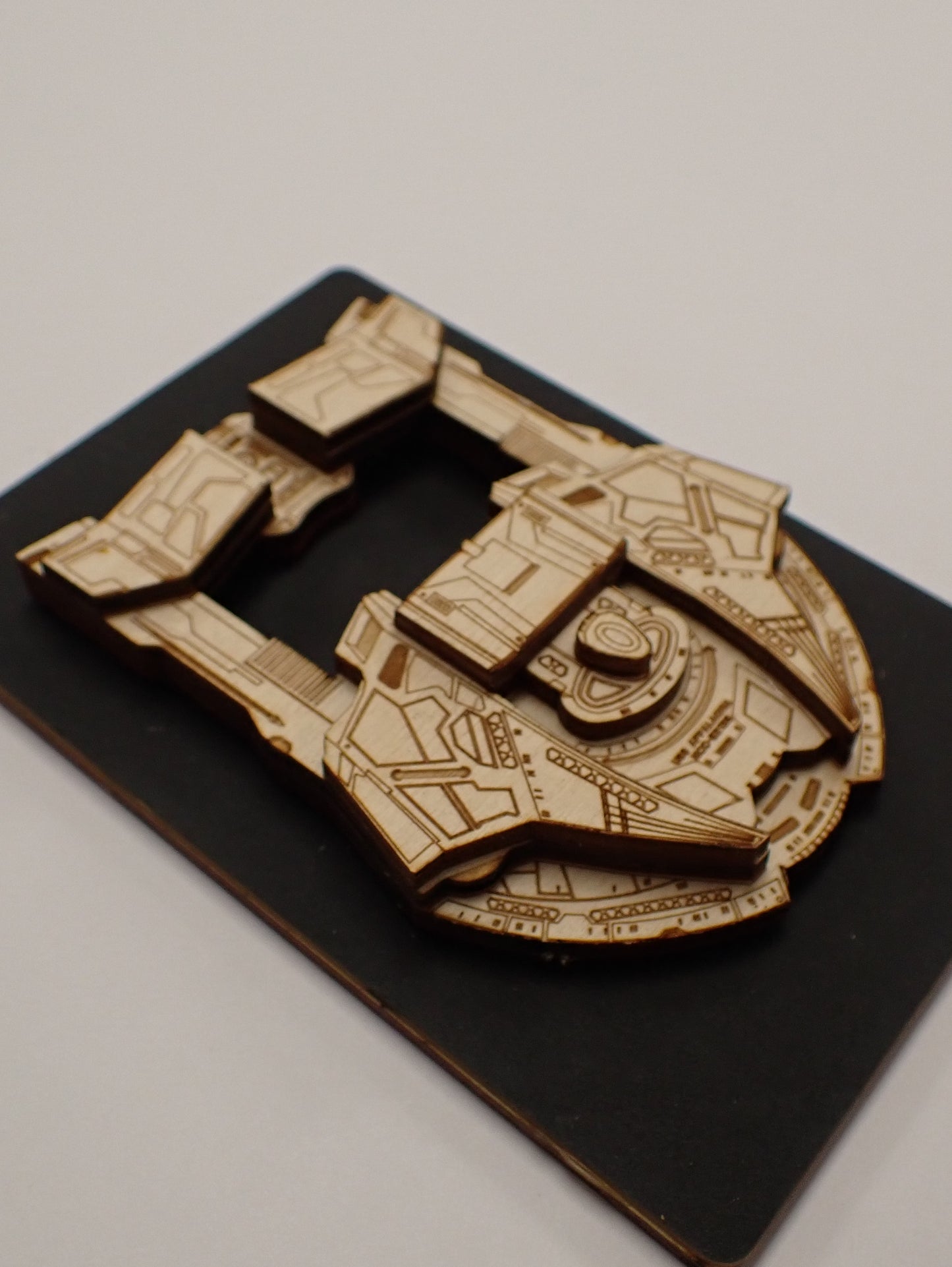 Steamrunner Class - Wood Mini Plaque