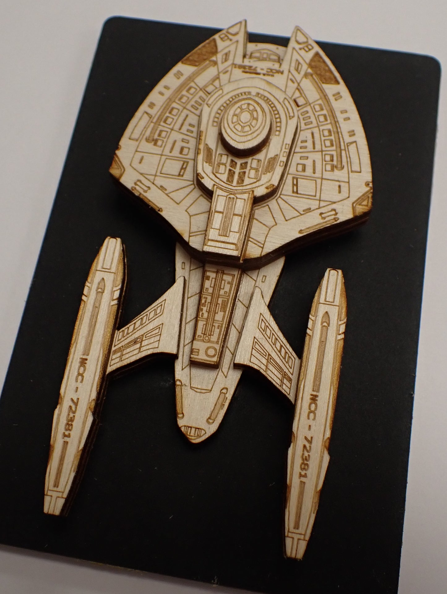 Nova Class - Wood Mini Plaque