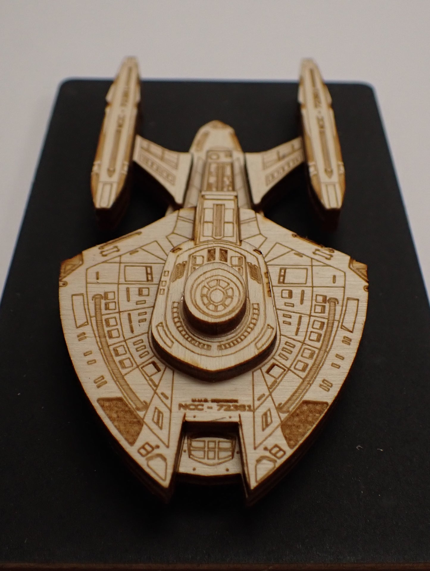 Nova Class - Wood Mini Plaque