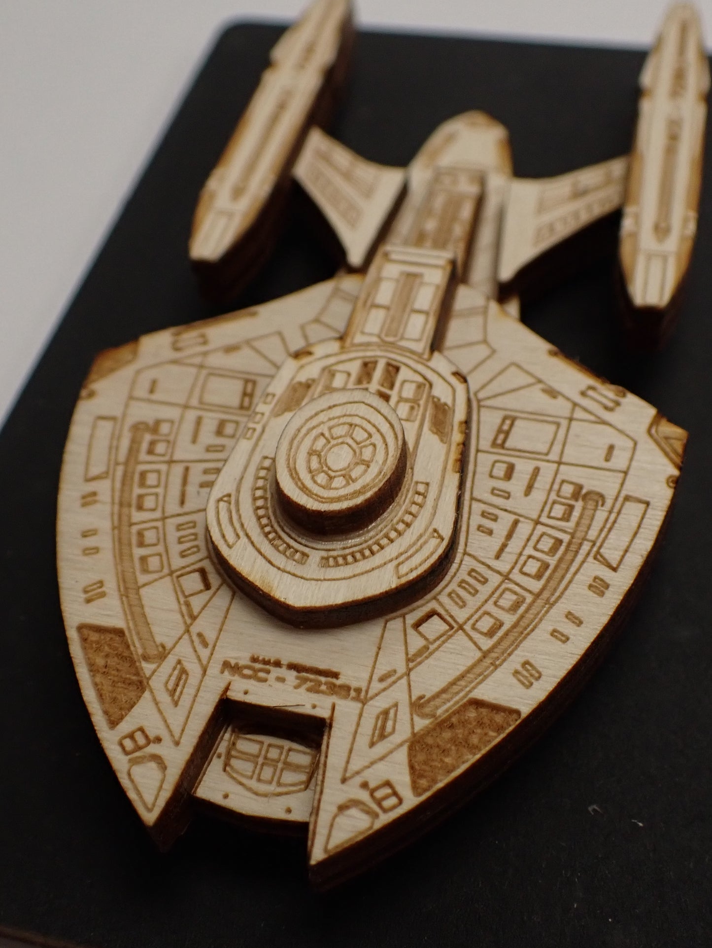 Nova Class - Wood Mini Plaque