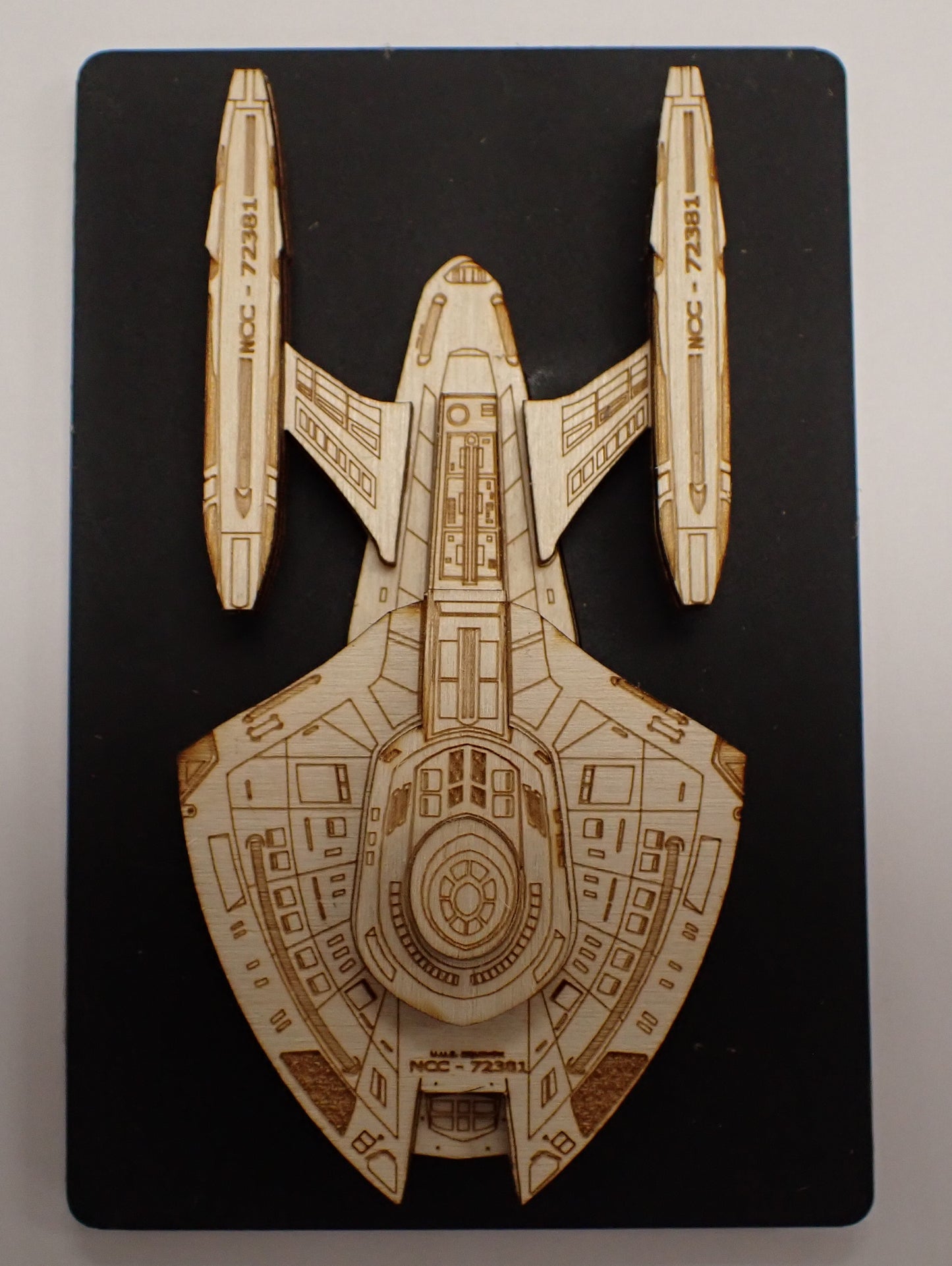 Nova Class - Wood Mini Plaque