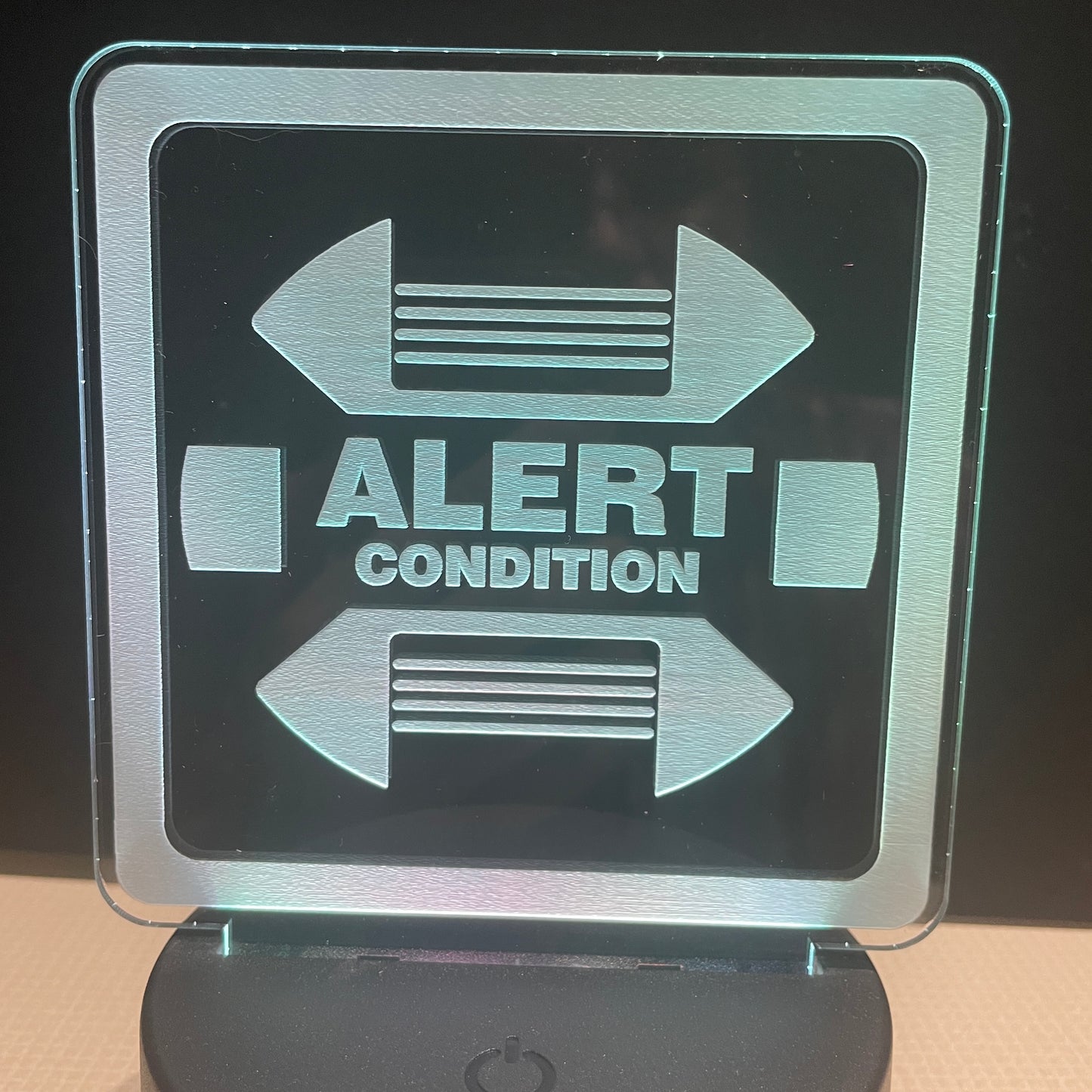 Red Alert - Plaque LED