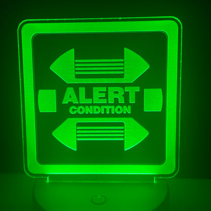 Red Alert - Plaque LED