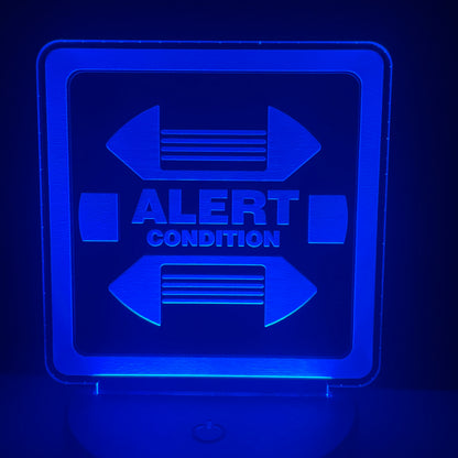 Red Alert - Plaque LED