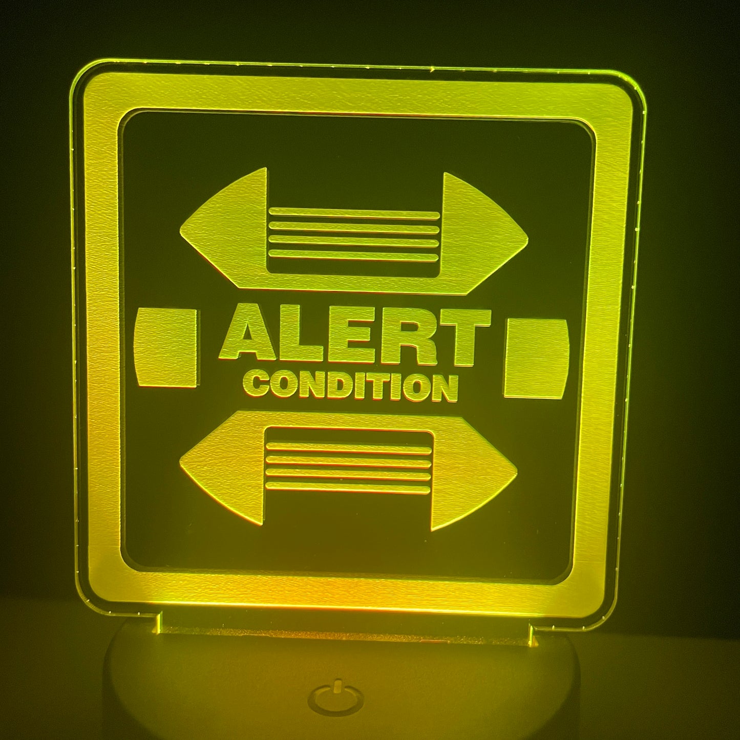 Red Alert - Plaque LED
