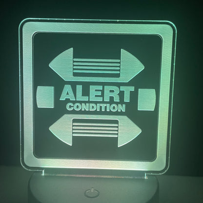 Red Alert - Plaque LED