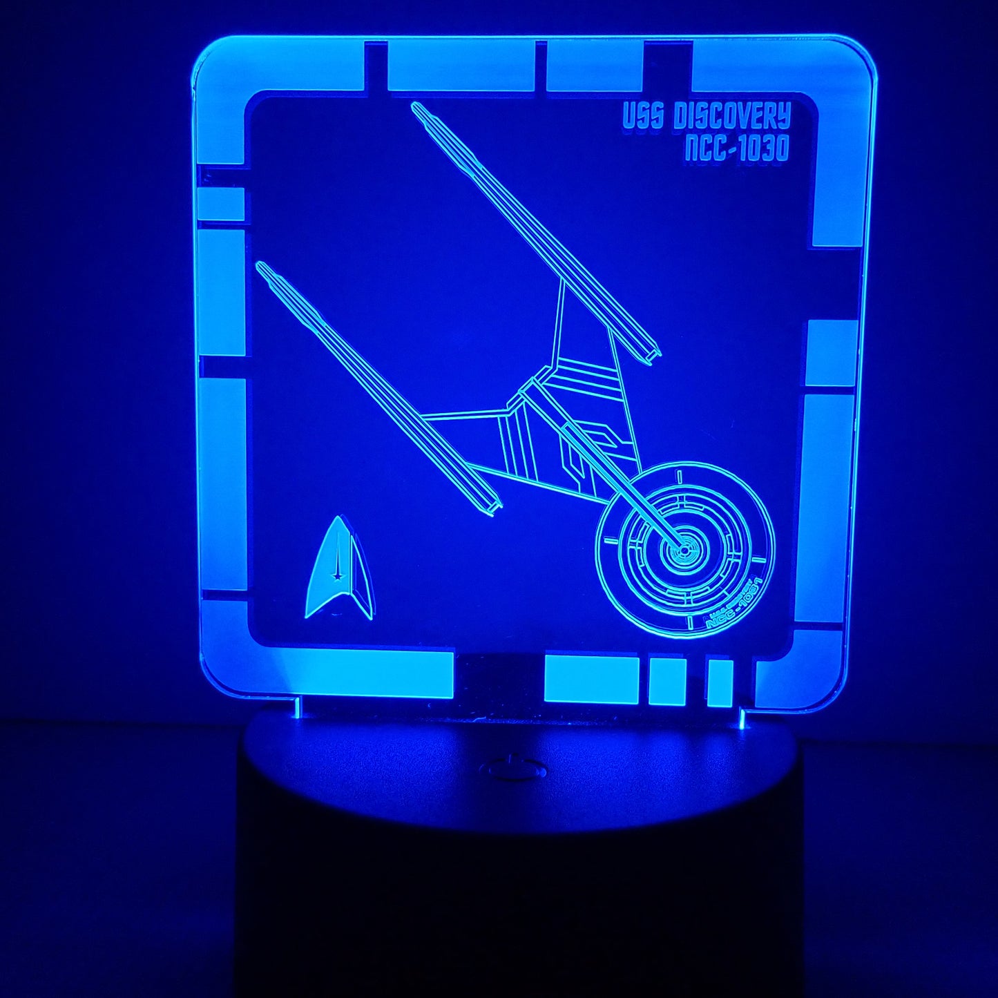 USS Discovery  - Plaque LED