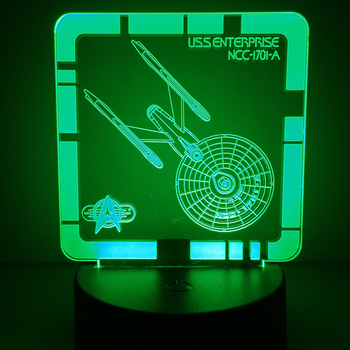 USS Enterprise NCC-1701-A - Plaque LED