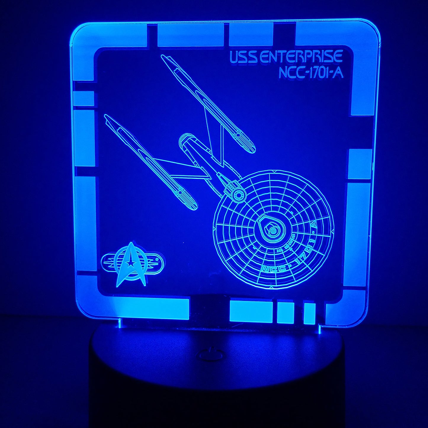 USS Enterprise NCC-1701-A - Plaque LED